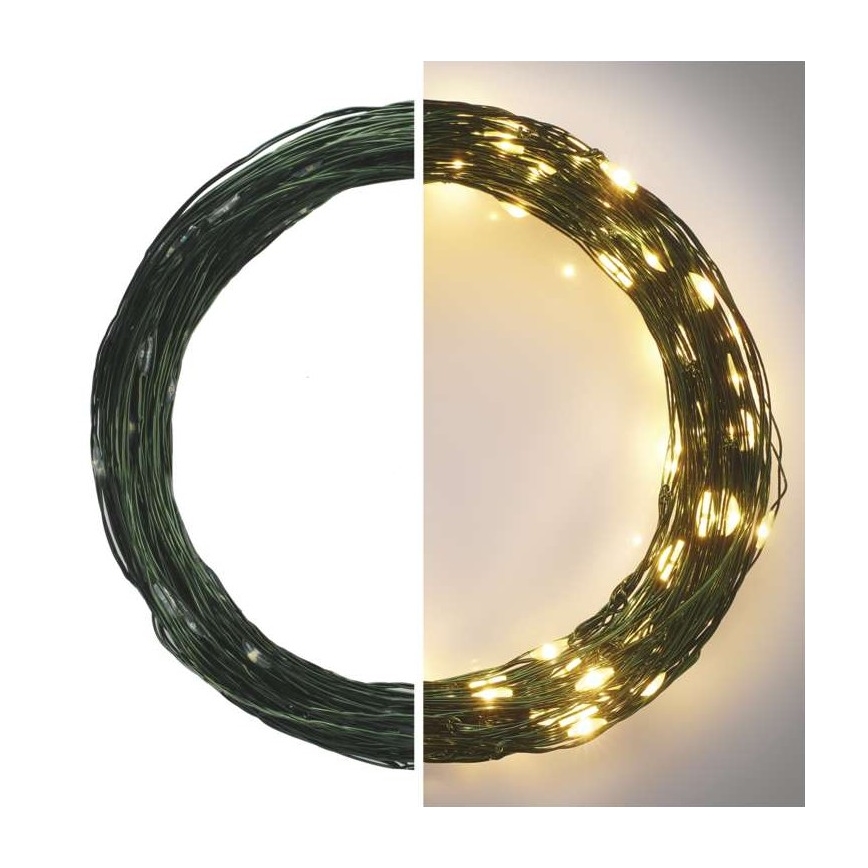 Guirlande de noël extérieure 150xLED/20m IP44 blanc chaud