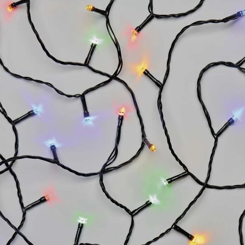Guirlande de Noël extérieure 50xLED/5m IP44 multicolore