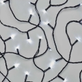 Guirlande de Noël LED d'extérieur 100 LED / 10 m IP44 blanc froid