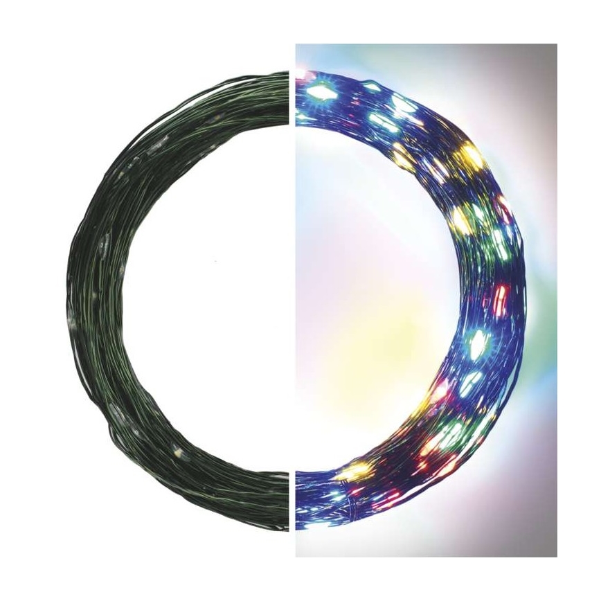 Guirlande de Noël LED d'extérieur 150×LED / 20 m IP44 multicolore