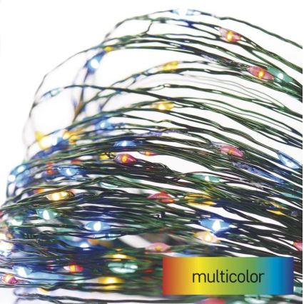 Guirlande de Noël LED d'extérieur 150×LED / 20 m IP44 multicolore