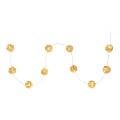 Guirlande décorative LED 10xLED/2xAA blanc chaud