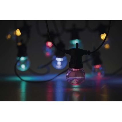 Guirlande décorative LED d'extérieur 50xLED/10m IP44 transparente