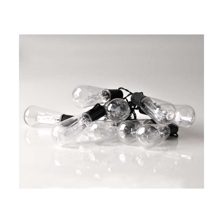 Guirlande décorative LED EDISON 2,65 m 10 LED / 2 piles AA