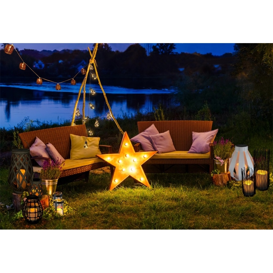 Guirlande décorative LED SMOLDER 5.3 m 20xLED/2,7W/230V