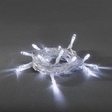 Guirlande LED de Noël 20xLED/2xAA 3,35m blanc froid