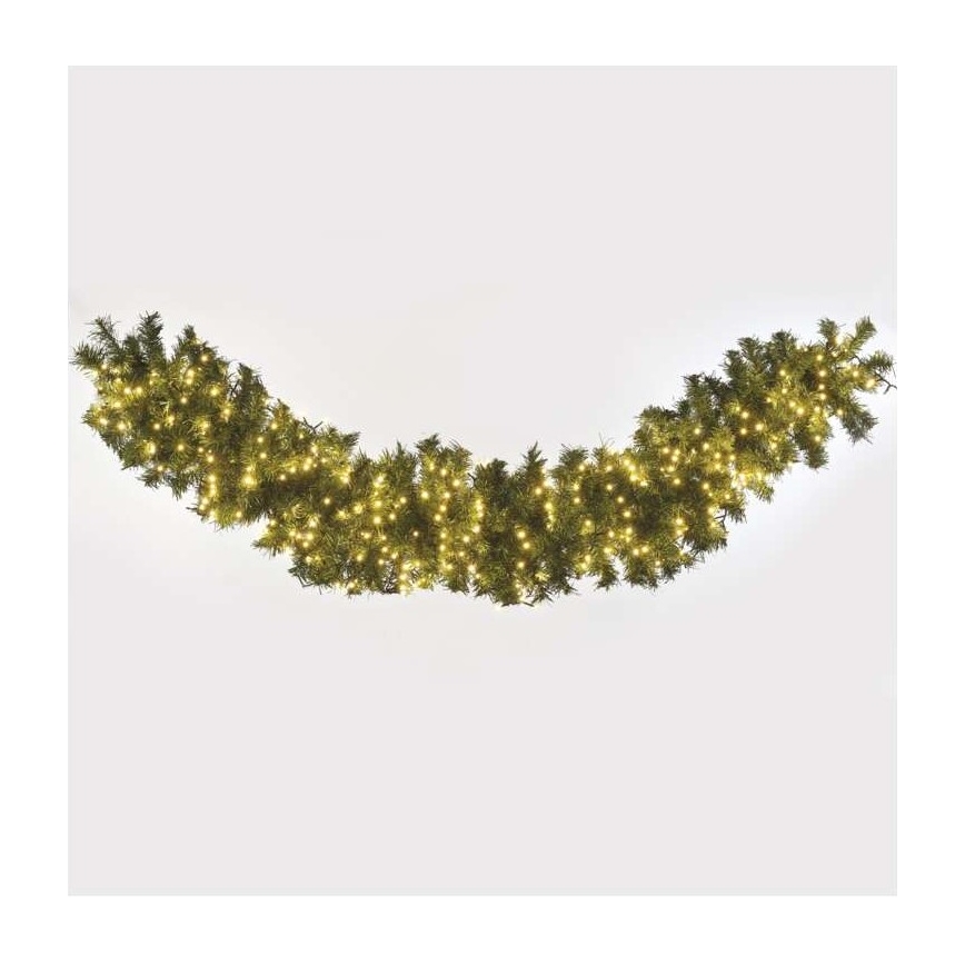 Guirlande LED de Noël d'extérieur 400xLED/13m IP44 blanc chaud