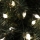 Guirlande LED de Noël extérieure LINE 200 LED 12,75 m IP44 blanc chaud
