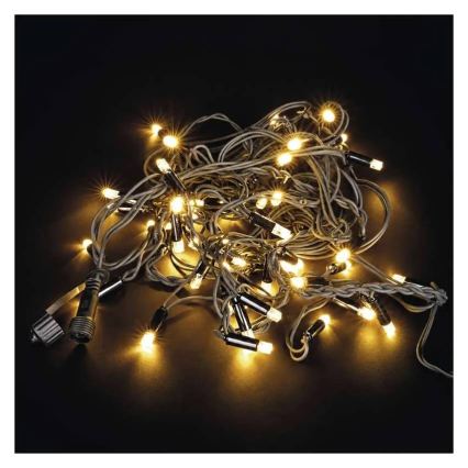 Guirlande LED d'extérieur 50xLED/3x0,4m IP44 blanc chaud