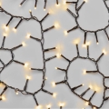 Guirlande LED d'extérieur 600xLED/17m IP44 blanc chaud