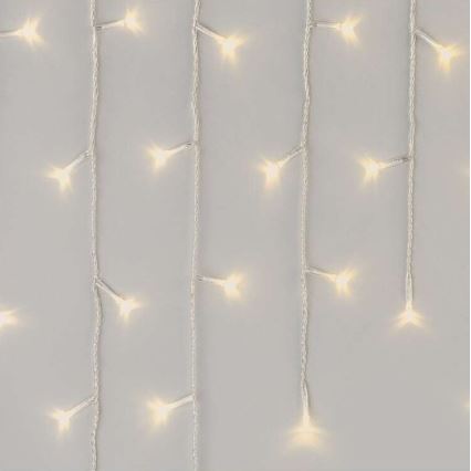 Guirlande LED extérieure 300 LED / 8 modes 10 m IP44 blanc chaud + télécommande