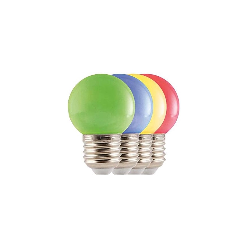 Guirlande LED extérieure EASY CONNECT 8xE27 5m IP44 multicolore