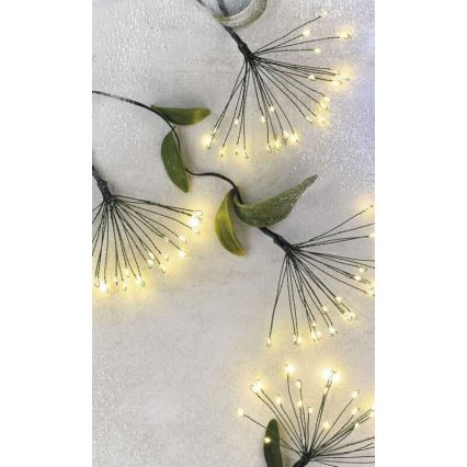 Guirlande lumineuse 450 LED, 11 m, blanc chaud