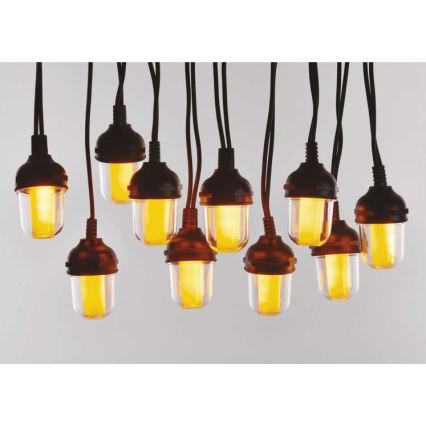 Guirlande lumineuse décorative d'extérieur 100xLED/9,5m IP44