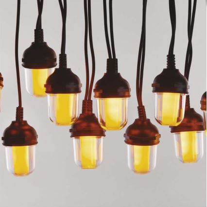 Guirlande lumineuse décorative d'extérieur 100xLED/9,5m IP44