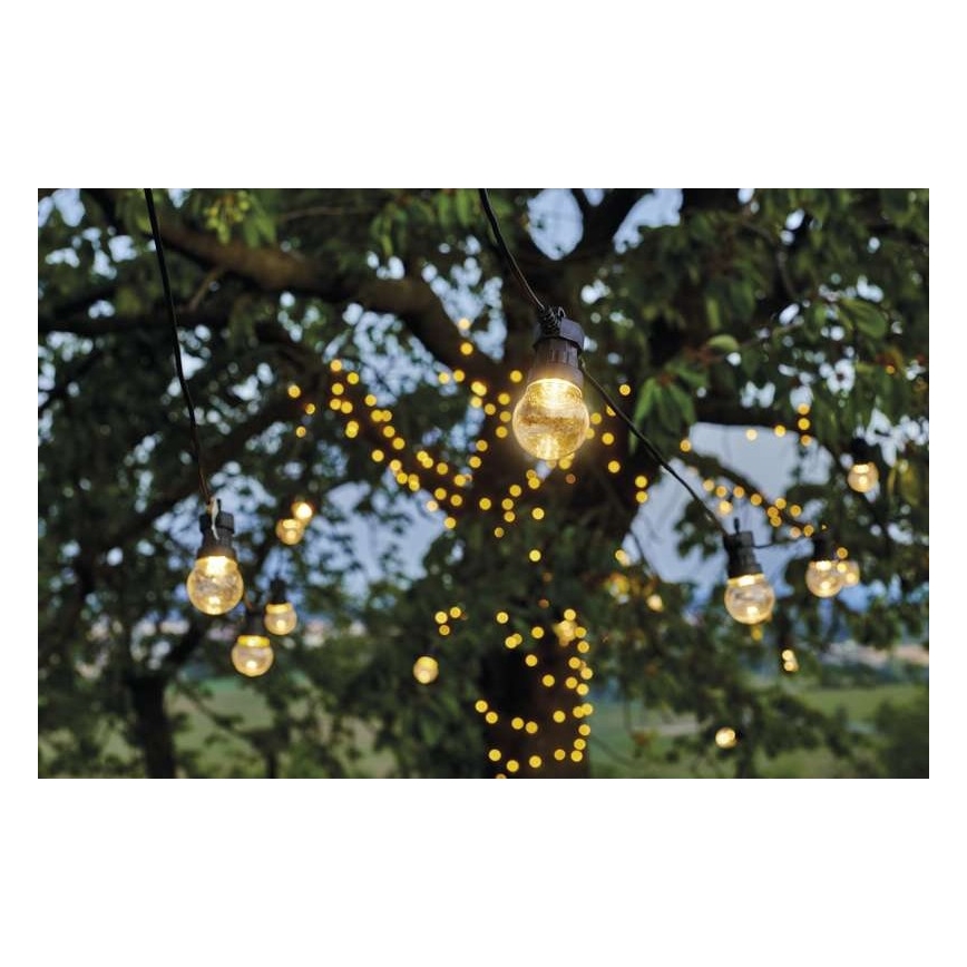 Guirlande lumineuse décorative LED d'extérieur 10xLED/10m IP44 transparente