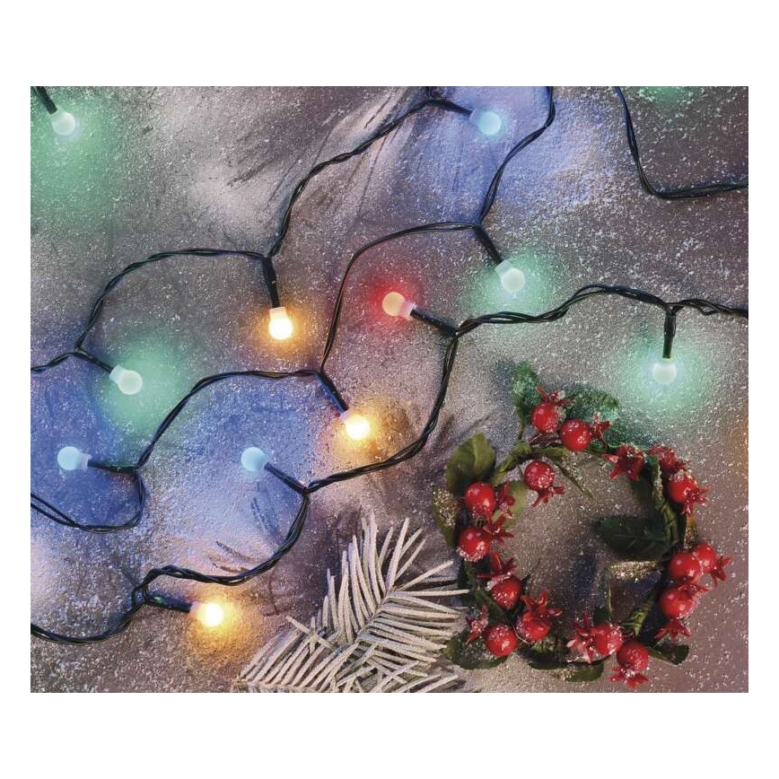 Guirlande lumineuse LED de Noël extérieure 480xLED/53m IP44 multicolore