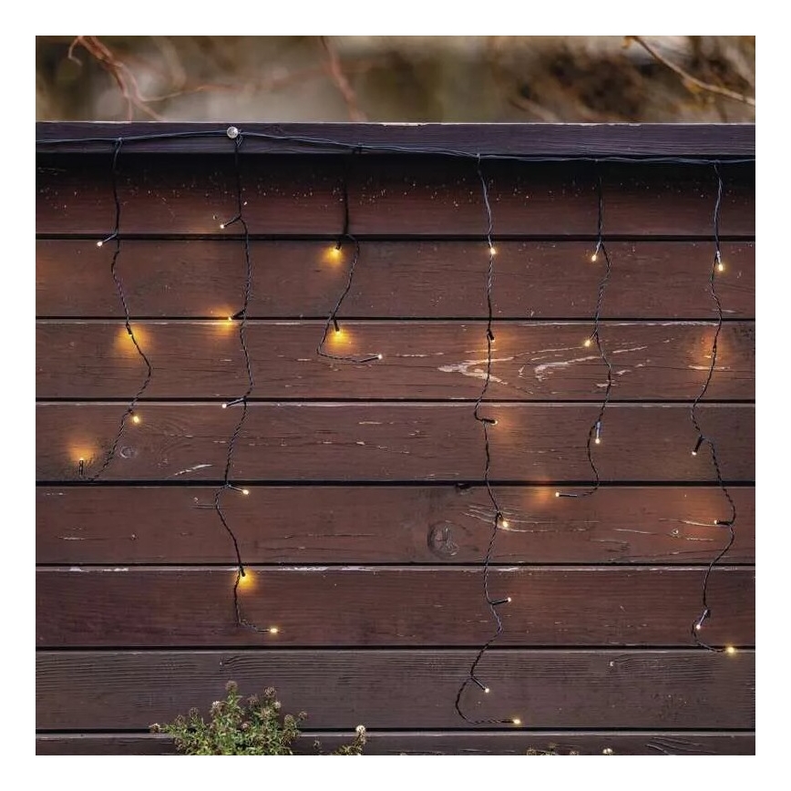 Guirlande lumineuse LED d'extérieur 100xLED/2,5x0,9m IP44 blanc chaud