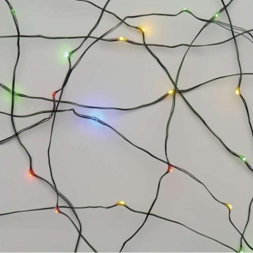 Guirlande lumineuse LED d'extérieur 150 LED/20 m IP44 multicolore
