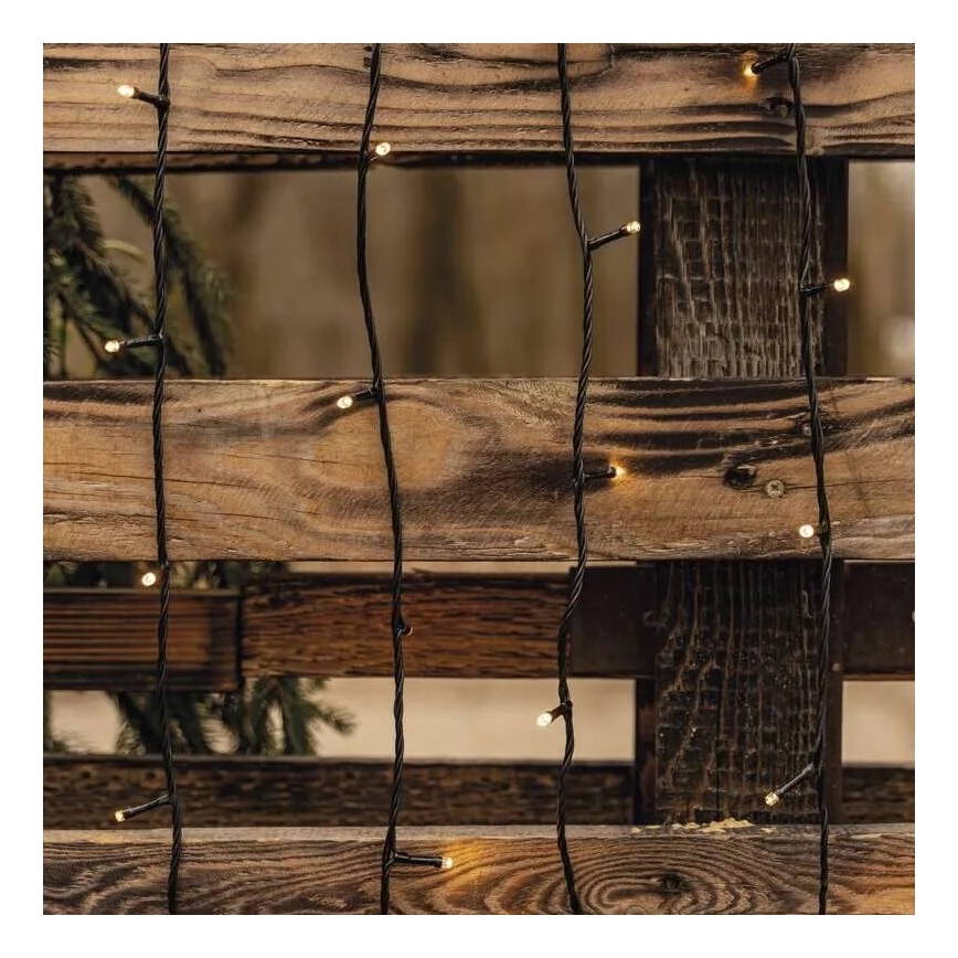 Guirlande lumineuse LED d'extérieur 50xLED/5m IP44, blanc chaud