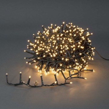 Guirlande lumineuse LED extérieure 400xLED/7 fonctions 11m IP44 blanc chaud