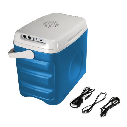 Guzzanti GZ 30BW - Tragbare Autokühlbox 29 l 65W/12V/230V blau