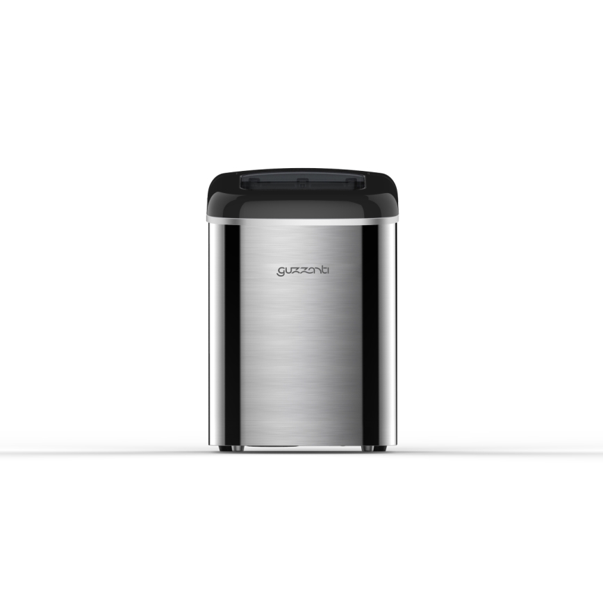 Guzzanti GZ125 - Eiswürfelbereiter 140W/230V Edelstahl/schwarz