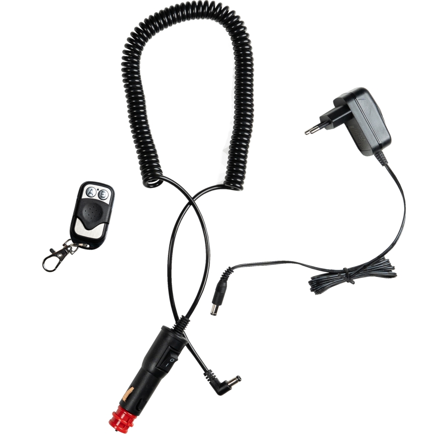 Gyrophare LED d'avertissement LED/12-24V IP65 + télécommande