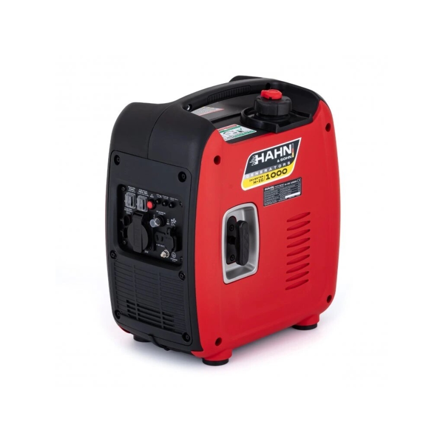 Hahn & Sohn 9175 - Generatore elettrico inverter a benzina H IG 1000 1100W