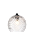 Halo Design 718436 - NOBB Pendelleuchte an Kabel, 1xE27/40W/230V, transparent