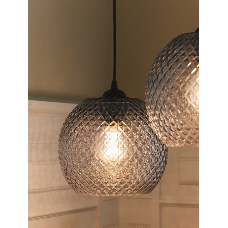 Halo Design 718436 - Suspension sur câble NOBB 1xE27/40W/230V transparente