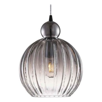 Halo Design 737338 - Suspension sur câble BALL BALL 1xE27/40W/230V Ø 32 cm gris fumé