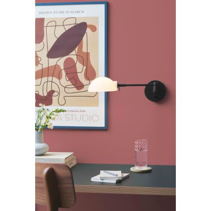 Halo Design 740215 - Wandleuchte KJOBENHAVN 1xG9/28W/230V schwarz