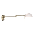 Halo Design 740222 - Applique murale KJOBENHAVN 1xG9/28W/230V laiton