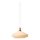 Halo Design 744206 - Lampadario a sospensione PARIS 1xE27/60W/230V ø 40 cm crema/ottone/rovere