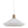 Halo Design 744268 - Lampadario a sospensione su cavo PARIS 1xE27/60W/230V Ø 56 cm bianco/ottone/rovere