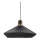 Halo Design 744299 - Lampadario sospeso a cavo PARIS 1xE27/60W/230V Ø 56 cm nero/ottone/rovere