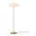 Halo Design 745050 - Lampada da terra PARIS 1xE27/40W/230V ottone/bianco/rovere
