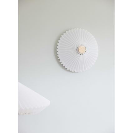 Halo Design 745081 - Applique murale PARIS 3xG9/28W/230V Ø 40 cm blanc/laiton/chêne