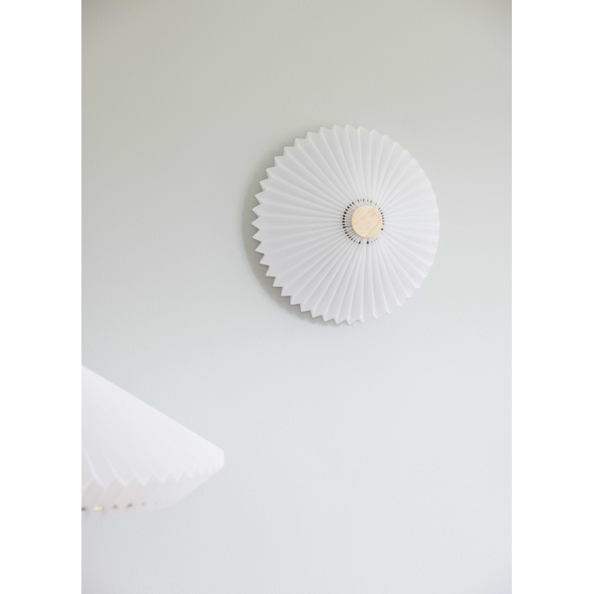 Halo Design 745081 - Applique murale PARIS 3xG9/28W/230V Ø 40 cm blanc/laiton/chêne
