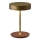 Halo Design 745784 - Wiederaufladbare, dimmbare LED-Tischlampe ON THE MOVE LED/2,5W/4000 mAh Messing/Holz