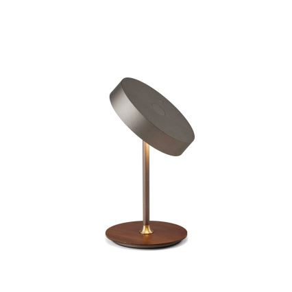 Halo Design 745791 - LED-dimmbare, aufladbare Tischleuchte ON THE MOVE LED/2,5W/4000 mAh Grau/Holz