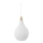 Halo Design 746262 - Hängeleuchte an Kabel DROPS 1xE27/40W/230V Ø 30 cm weiß/Eiche