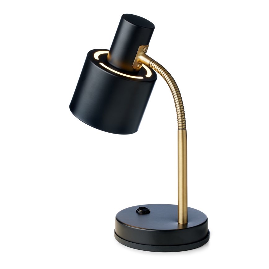 Halo Design 746927 - Lampada da tavolo VOGUE 1xE27/40W/230V nero/ottone