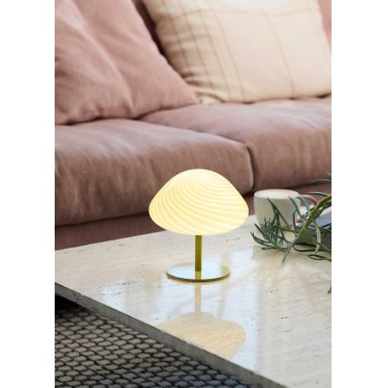 Halo Design 747085 - Tischlampe CANDY MINI MUSH 1xG9/25W/230V Ø 17 cm, grün