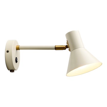 Halo Design 747443 - Applique murale STYLE 1xE14/25W/230V crème/laiton