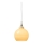 Halo Design 748006 - Sospensione a cavo TOSCANA 1xE27/40W/230V Ø 27 cm beige/ottone