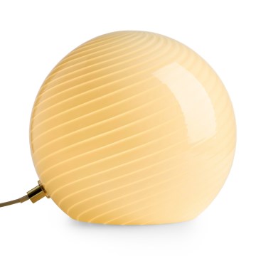 Halo Design 748808 - Tischlampe CANDY 1xE14/25W/230V, Ø 20 cm, beige