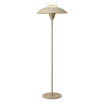 Halo Design 748990 - Stehlampe STEPP 1xE27/28W/230V beige/Messing