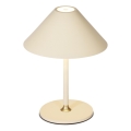 Halo Design 800773 - Lampada da tavolo ricaricabile LED dimmerabile per esterni HYGGE LED/3W/4000 mAh IP54 colore crema